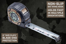 Load image into Gallery viewer, 35-Foot Elite Tape Measure: Military-Grade, Double-Sided Blade &amp; Safety Features