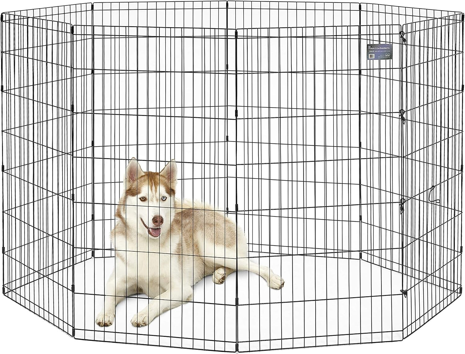 Secure & Spacious Pet Exercise Pen, 24" W x 48" H - Ideal for Indoor/Outdoor Use
