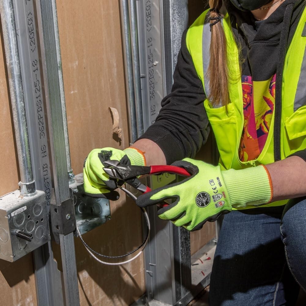 Alloy Steel 5-Piece Dipped Plier Set for Professional Cutting & Crimping Tasks