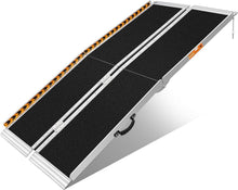 Load image into Gallery viewer, Heavy-Duty 6FT Folding Ramp for Wheelchairs - Ultimate Accessibility Solution