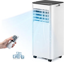 Load image into Gallery viewer, Quiet 8,000 BTU Portable AC with Remote Control - Cools 350 Sq.Ft Instantly