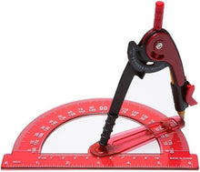 Load image into Gallery viewer, Precision Safety Compass and 6-Inch Protractor Combo - Assorted 12 Packs