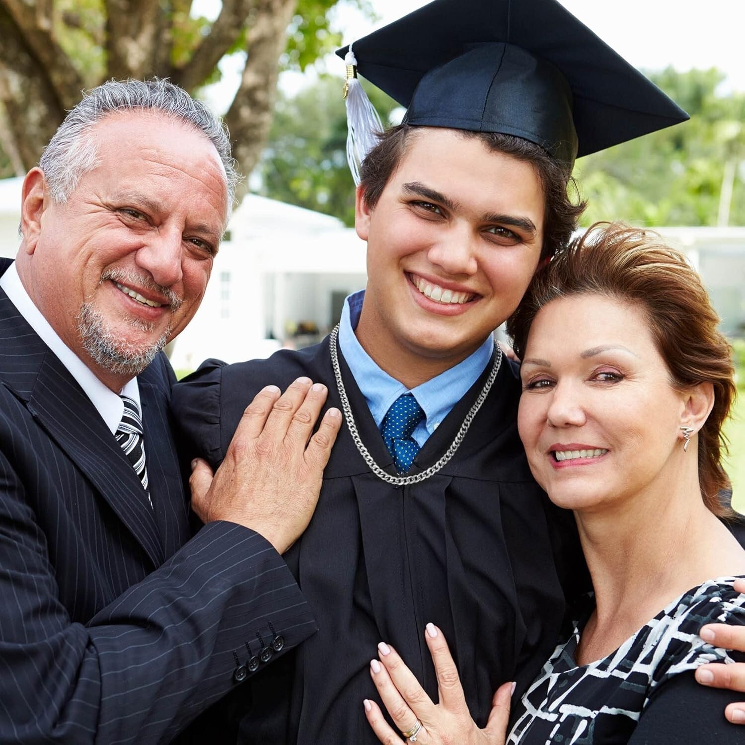 Men's 20in Cuban Link Chain - Stylish Graduation Gift for Dad, Son, or Uncle