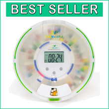 Load image into Gallery viewer, Secure Automatic Pill Dispenser with 6 Alarms and Large LCD - Caregiver's Aid
