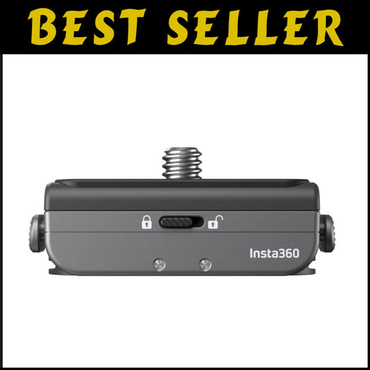 Ultra-Thin Quick Release Mount for Cameras - Ideal for X3 & ONE Series Models