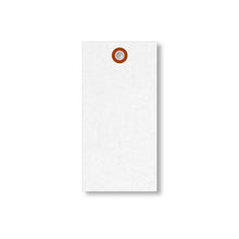 Load image into Gallery viewer, Durable 1000-Pack Blank White Shipping Tags - 4.75" x 2.375" with Metal Eyelet