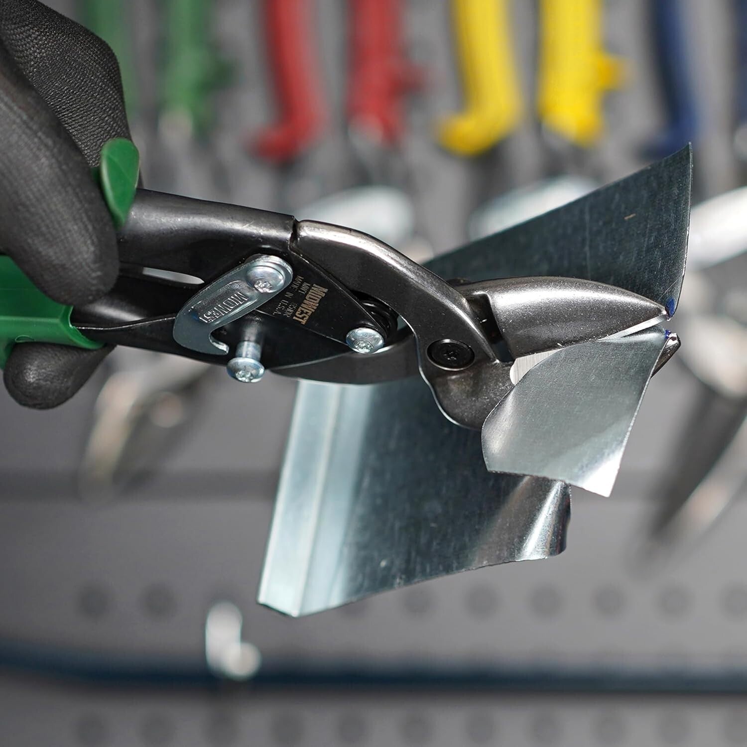 Effortless Cutting with Midwest Aviation Snips - KUSH'N-POWER Ergonomic Handles