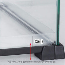 Load image into Gallery viewer, Interactive 8-Gallon Glass Terrarium for Geckos, Frogs, and Spiders - 12x12x12