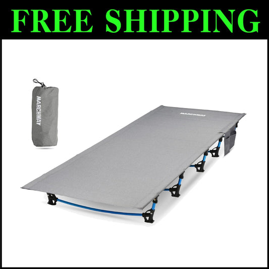 Lightweight Backpacking Camping Cot Bed - Versatile Comfort for Adventures