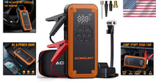 Load image into Gallery viewer, 5000A Portable Jump Starter and Tire Inflator with LCD Display &amp; Accessories