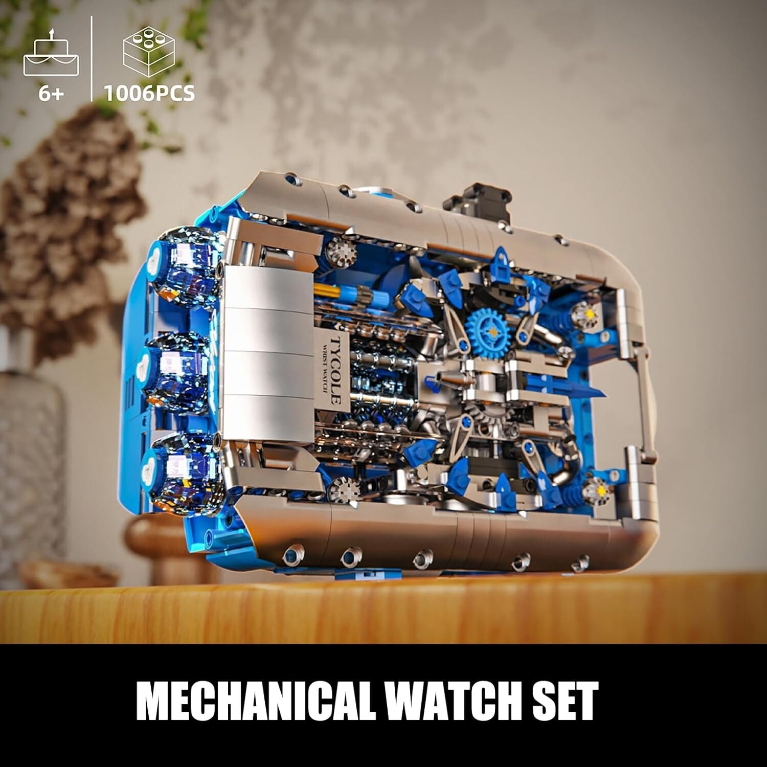 1006PCS TYCOLE Compatible Watch Building Set - Interactive STEM Toy for Ages 8+