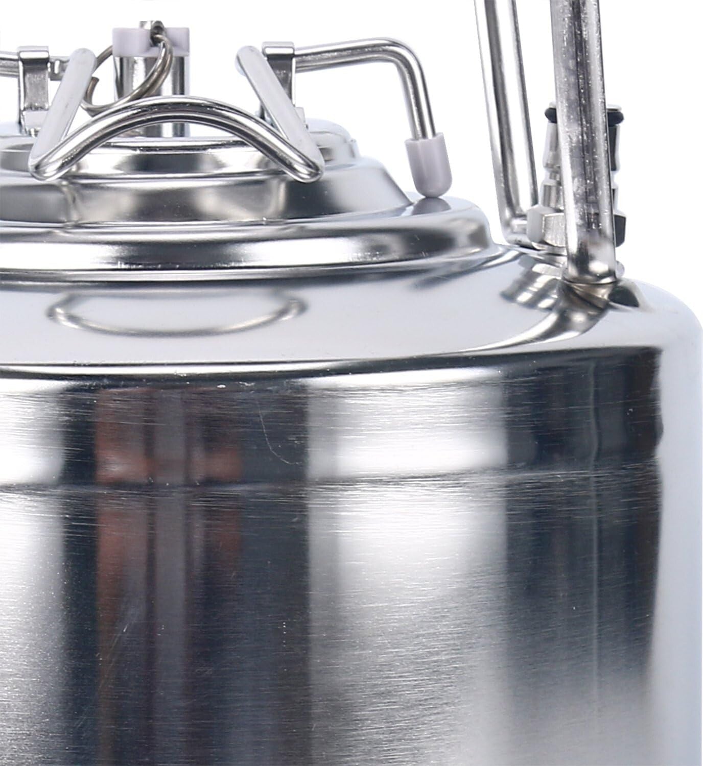 Lightweight 1.6 Gallon Mini Keg System with Real-Time Carbonation Control