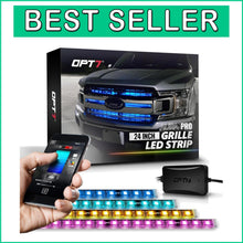 Load image into Gallery viewer, 24" Waterproof RGB LED Strips with Music Sync - Bluetooth Control for Vehicles
