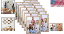 Load image into Gallery viewer, Stylish Rustic Wood Grain 8x10 Frames - Perfect for Wall and Tabletop Decor