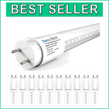 Load image into Gallery viewer, Sunco 4ft LED Tube Lights, 10-Pack, Single Ended Power, Ballast Bypass, Modern