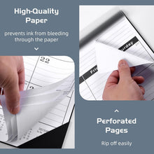 Load image into Gallery viewer, Extra Large 2025-2026 Desk Calendar with Easy Tear-Off Pages - Elegant Design