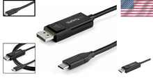 Load image into Gallery viewer, 8K Bi-Directional USB-C to DisplayPort Cable - 3.3ft Reversible Performance