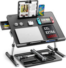 Load image into Gallery viewer, Lightweight X-Large Laptop Bed Tray: Adjustable, Foldable for Comfort and Style
