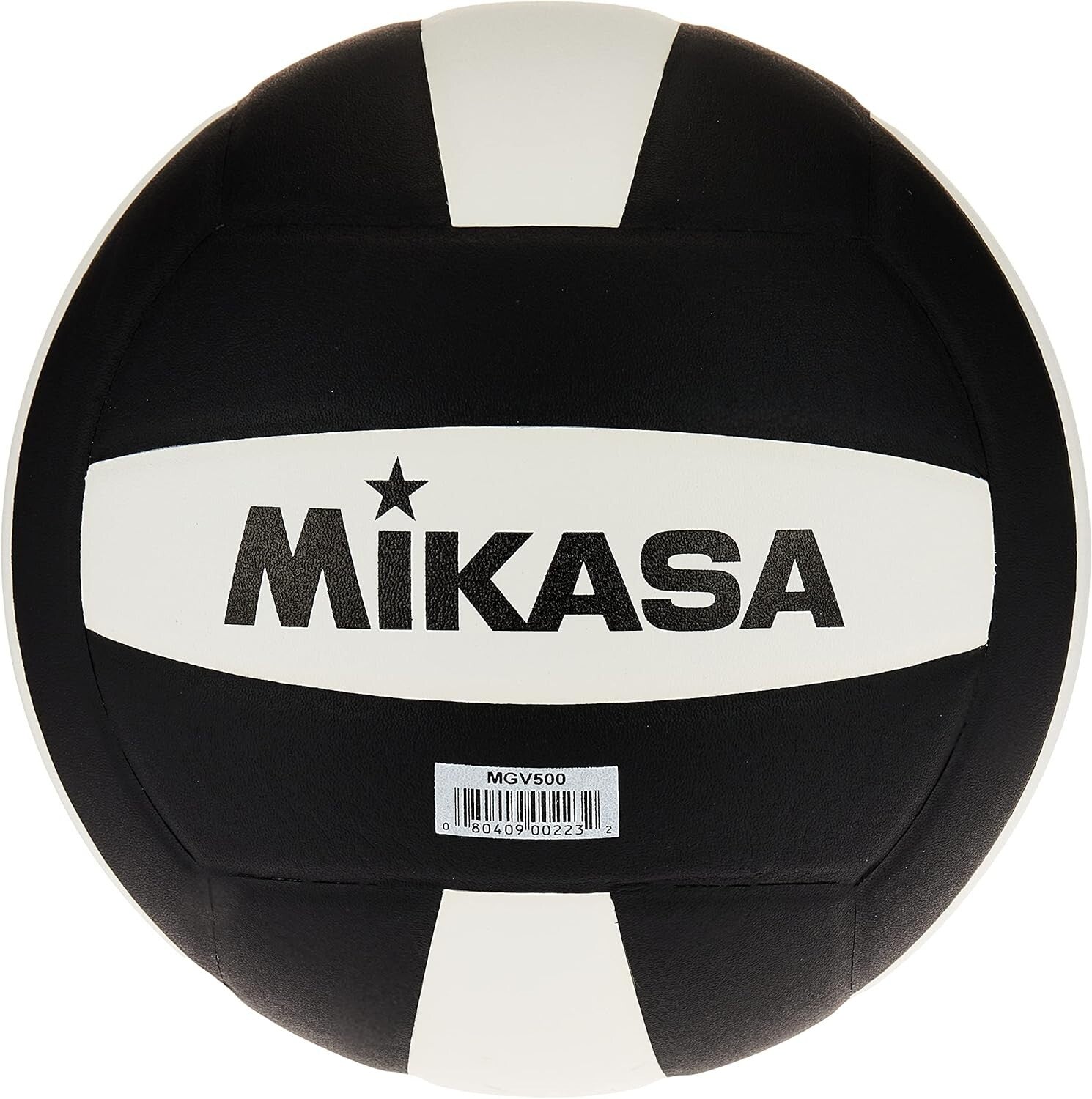 9-Inch Black/White Official Size Volleyball – Ideal for Adult Training Sessions