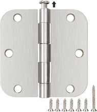 Load image into Gallery viewer, Versatile 3.5" Brushed Nickel Hinges Set - 42 Pack with 252 Screws Included