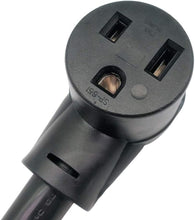 Load image into Gallery viewer, 10FT Heavy-Duty Adapter Cord: NEMA 10-50P to 6-50R - 50A 250V Power Connector