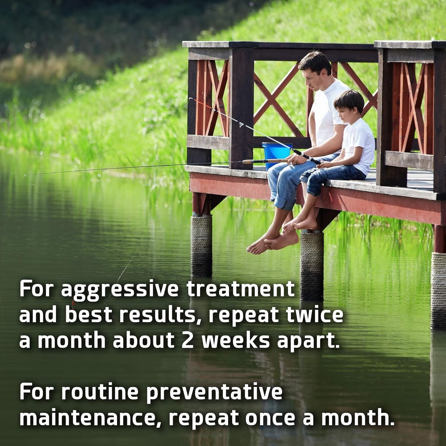 Natural Pond Sludge Remover – 10 lbs of Beneficial Bacteria for Cleaner Water