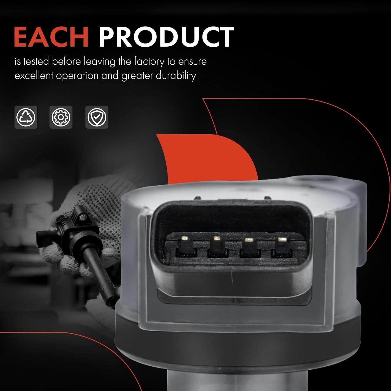 Reliable Ignition Coil Packs Compatible with Toyota & Lexus V6 - 1-Year Warranty