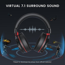 Load image into Gallery viewer, Immersive USB Gaming Headset with 7.1 Surround Sound &amp; Detachable Microphone