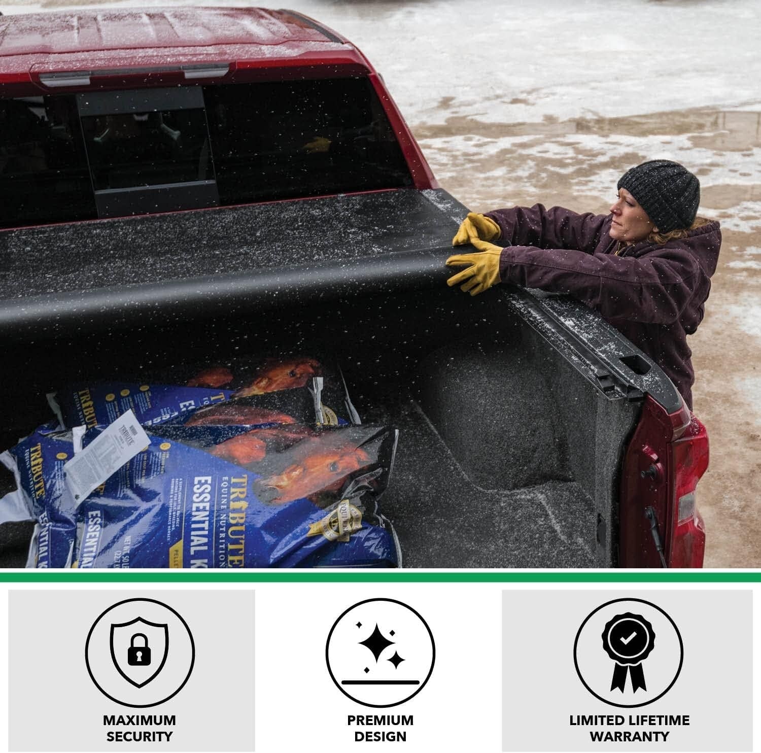 Tonneau Cover for 2019-2025 Chevy Silverado/Sierra - Easy Install & 100% Access