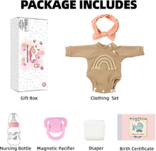 Load image into Gallery viewer, Lifelike Sleeping Reborn Baby Doll - 20 Inch - Complete with Nursing Kit