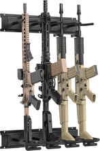 Load image into Gallery viewer, Heavy-Duty Adjustable Gun Rack - Stylish Wall Mount for Firearms Display