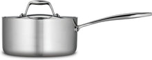 Load image into Gallery viewer, Versatile 3-Quart Stainless Steel Saucepan with Lid - NSF Certified &amp; Easy Clean
