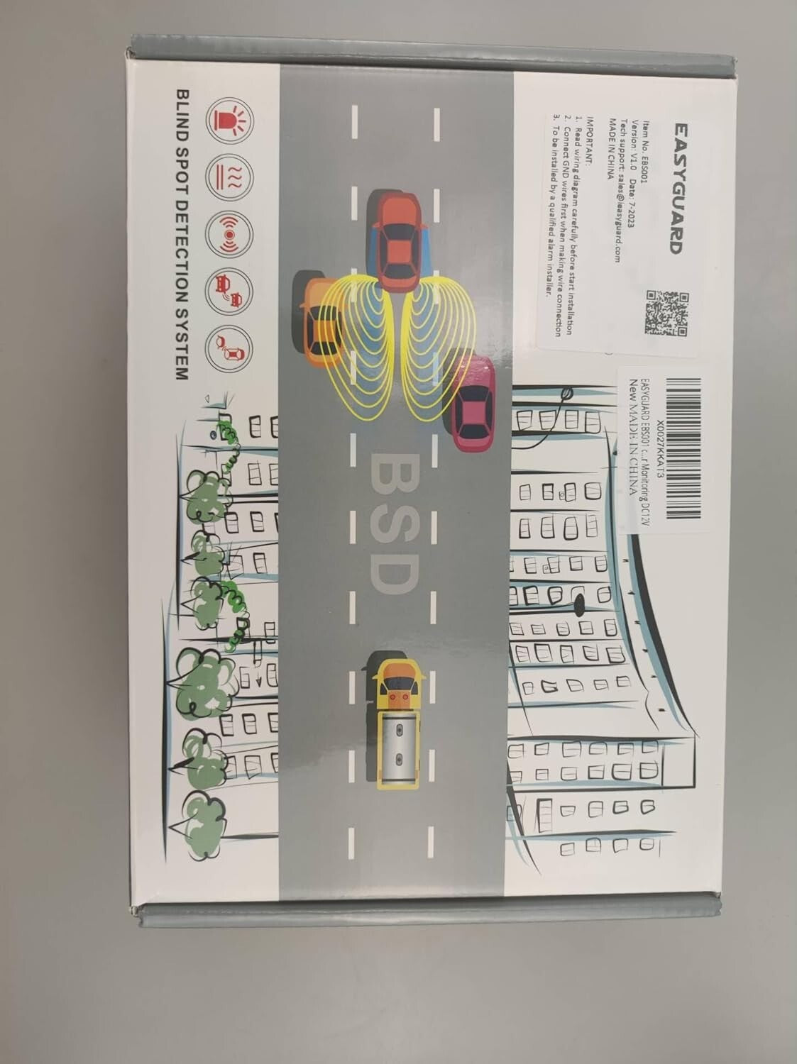 24GHz Blind Area Detection System with Lane Change Assistant - Safety Enhancer