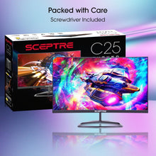 Load image into Gallery viewer, Immersive 24.5-Inch Curved Monitor - 1080p, 240Hz Refresh Rate, Matte Finish