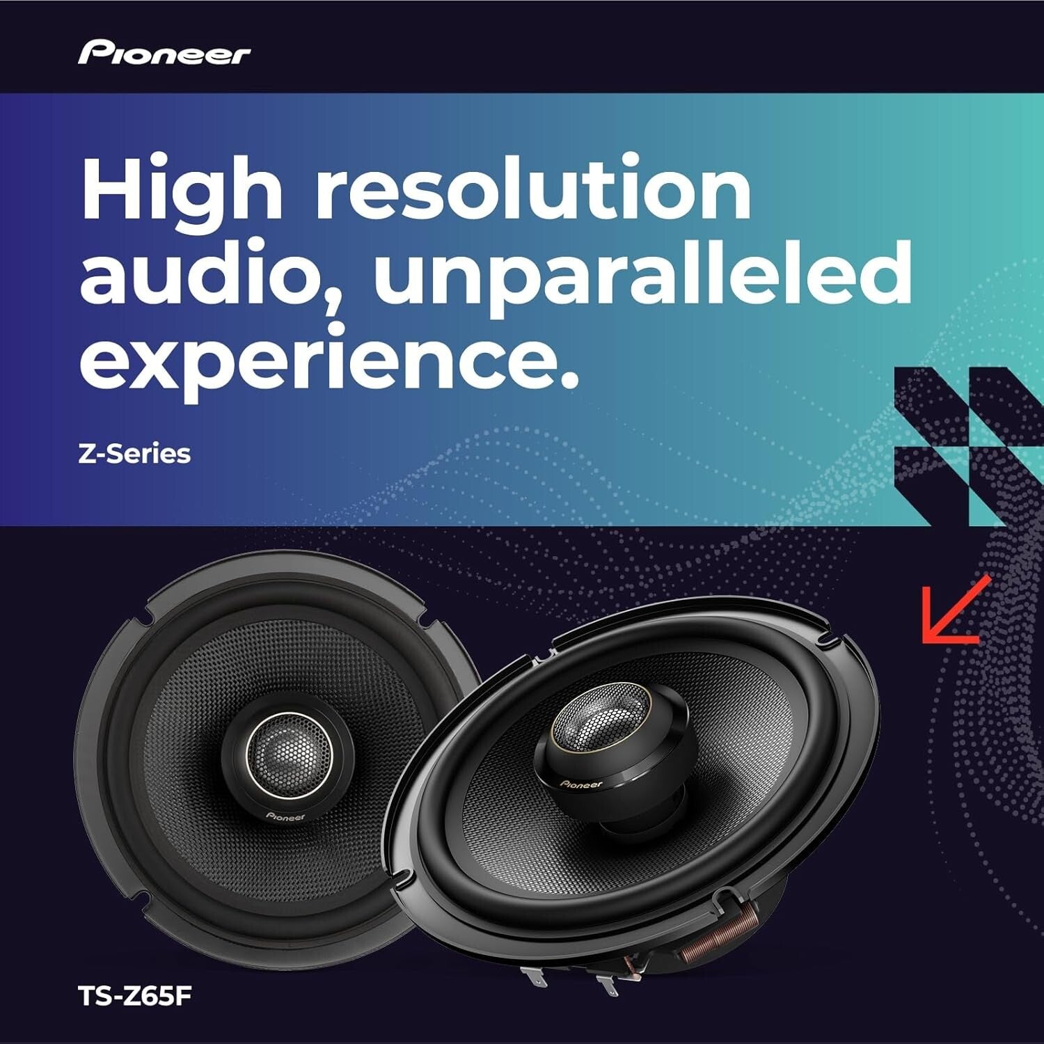 Dynamic 2-Way Coaxial Car Speakers - Clear Sound, Easy Installation, Black