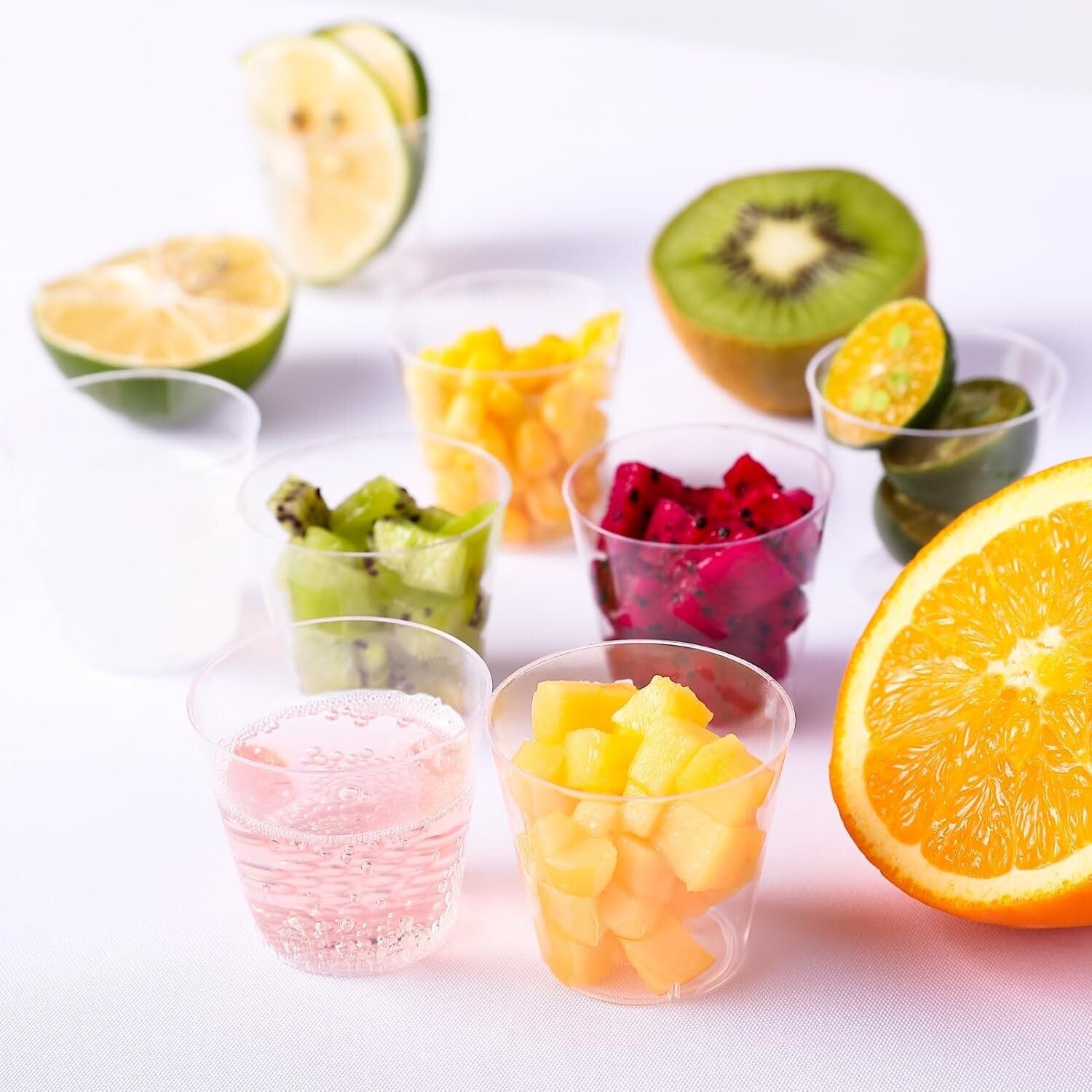 Elegant 1000 Count Disposable Shot Glasses - Ideal for Wine and Whiskey Tastings