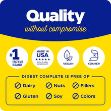 Load image into Gallery viewer, Gentle Digestive Enzymes: 240 Natural Capsules for Bloating Relief and Comfort