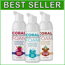 Load image into Gallery viewer, Effective Fluoride-Free Foaming Toothpaste with Nano Silver - Family 4oz Pack