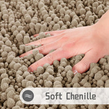 Load image into Gallery viewer, Soft Chenille Bath Runner Rug - 70" x 24", Ideal for Bathrooms &amp; Nurseries