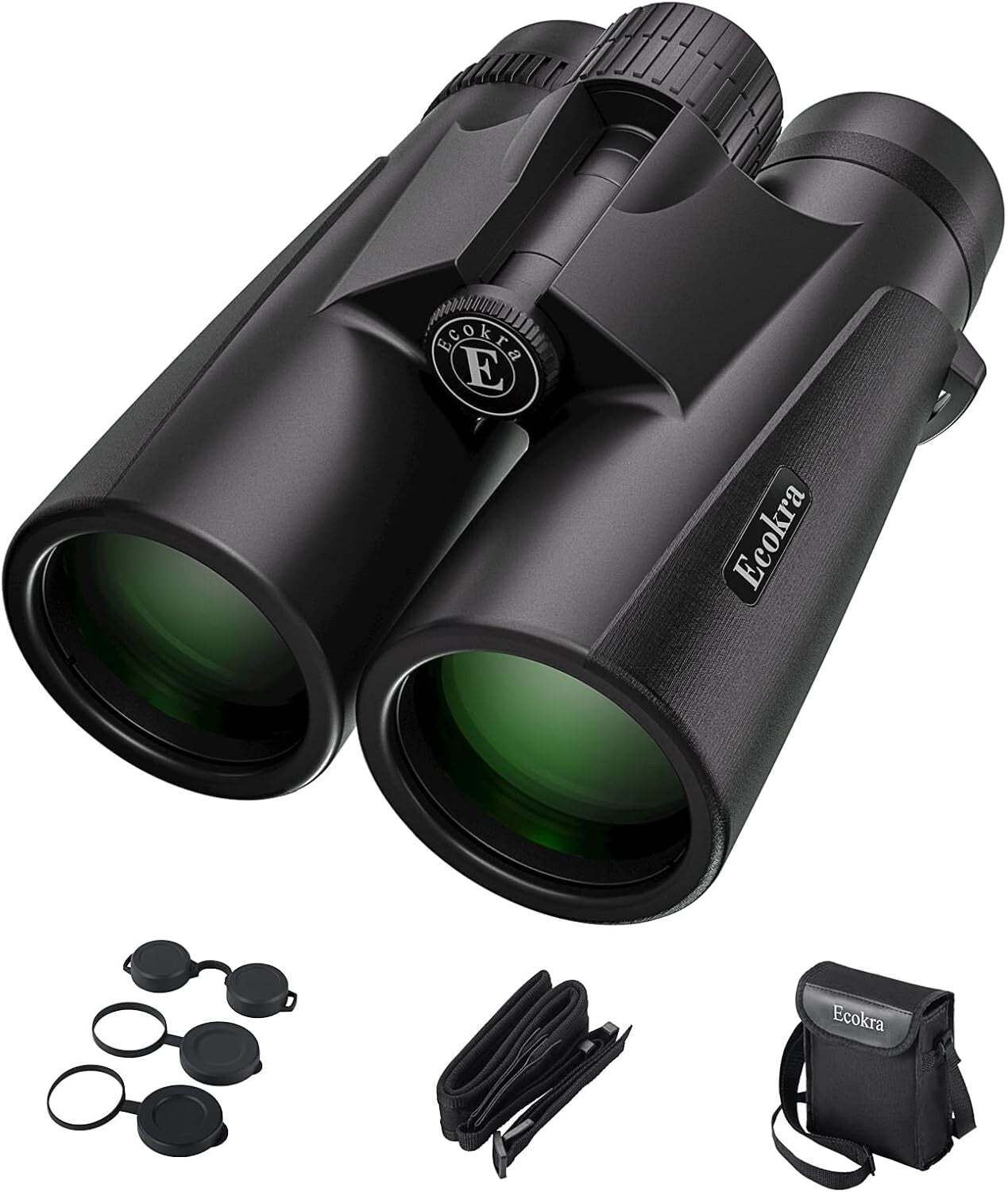 Travel-Ready 12x42 High Power Binoculars with Large Field of View for Adventures