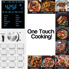 Load image into Gallery viewer, Versatile 30QT Bravo Air Fryer Toaster Oven with Touch Controls &amp; Digital Probe