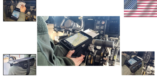 Force Protector Gear Mini - Tactical Tablet Holder for Pilots - One Size, Black