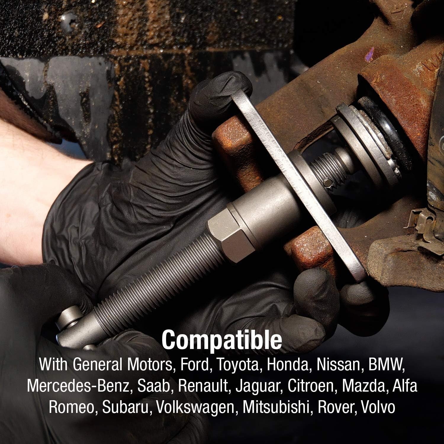 18-Piece Master Brake Caliper Tool Set for Efficient Brake Pad Replacement