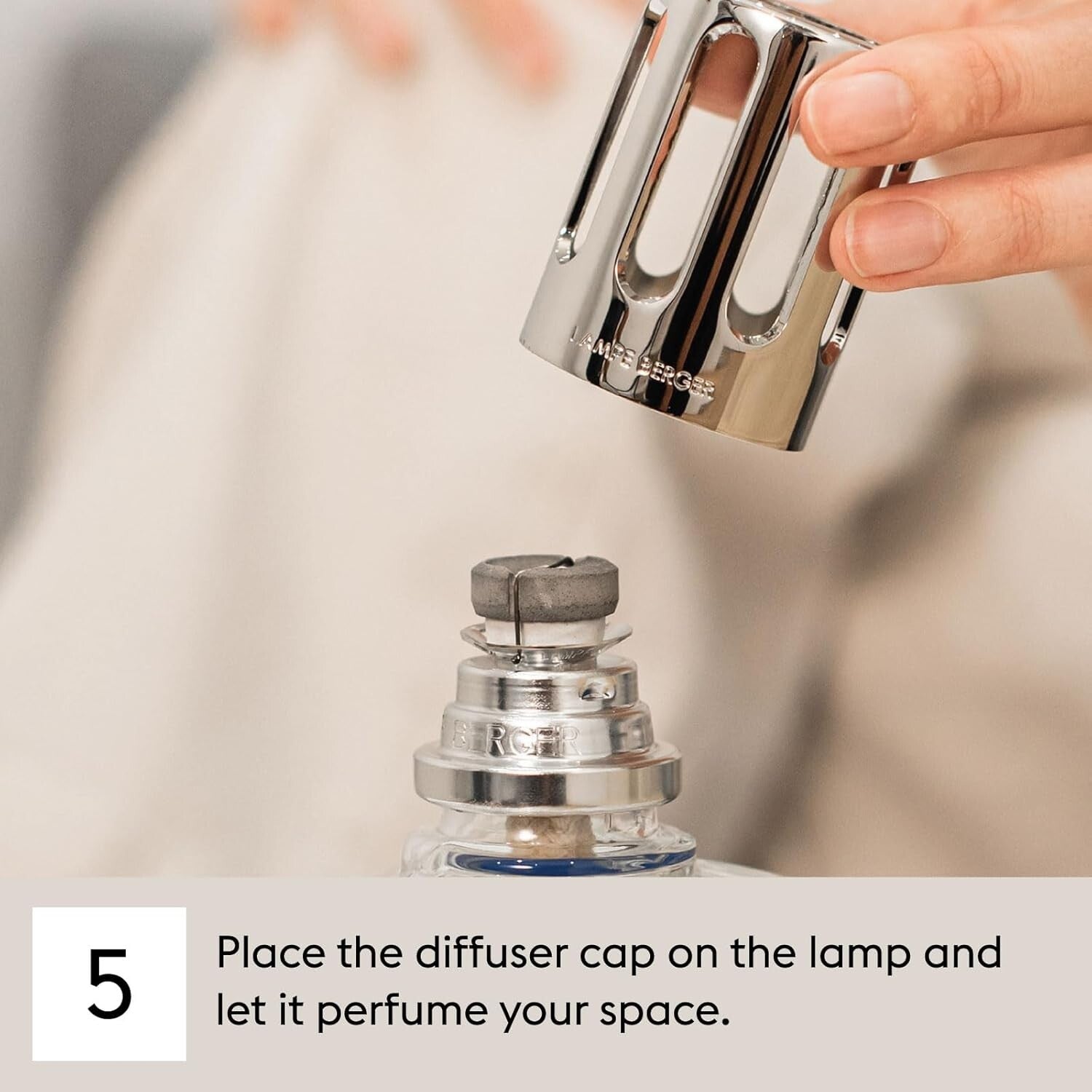 Fresh Linen Lampe Berger Fragrance Refill 33.8 oz - Purify Your Home Elegantly