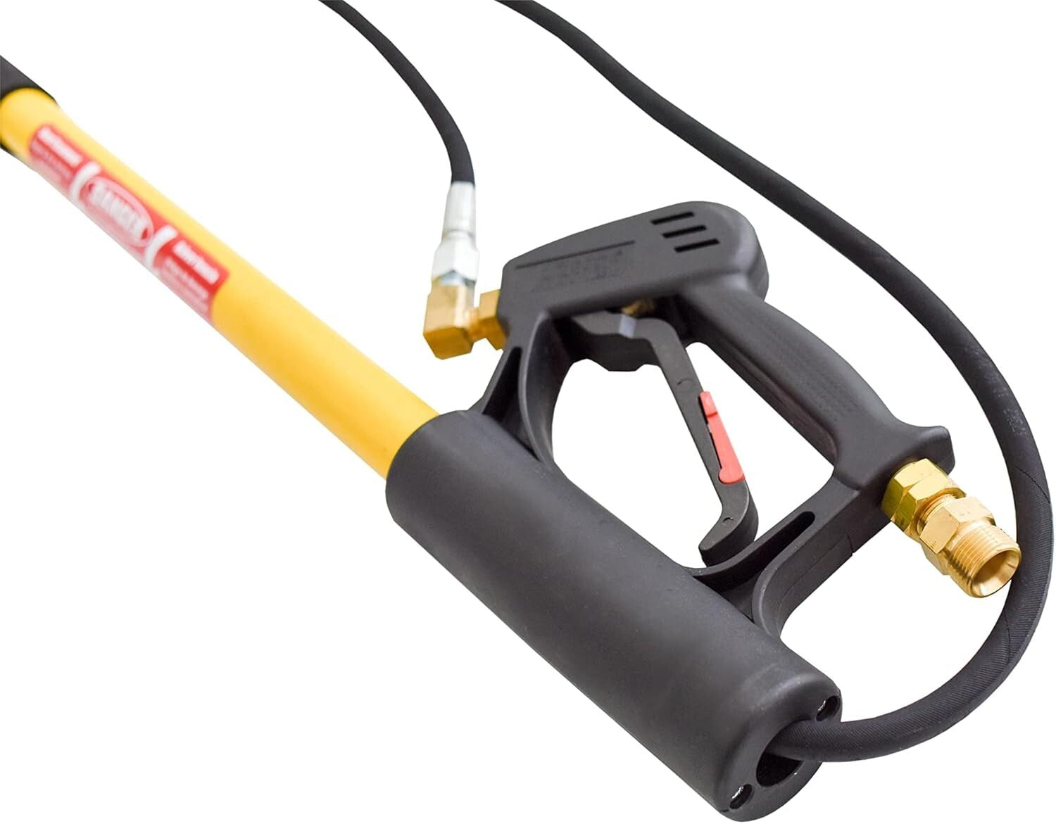 Durable 18ft Telescoping Lance for Pressure Washers - Fiberglass & Metal Combo