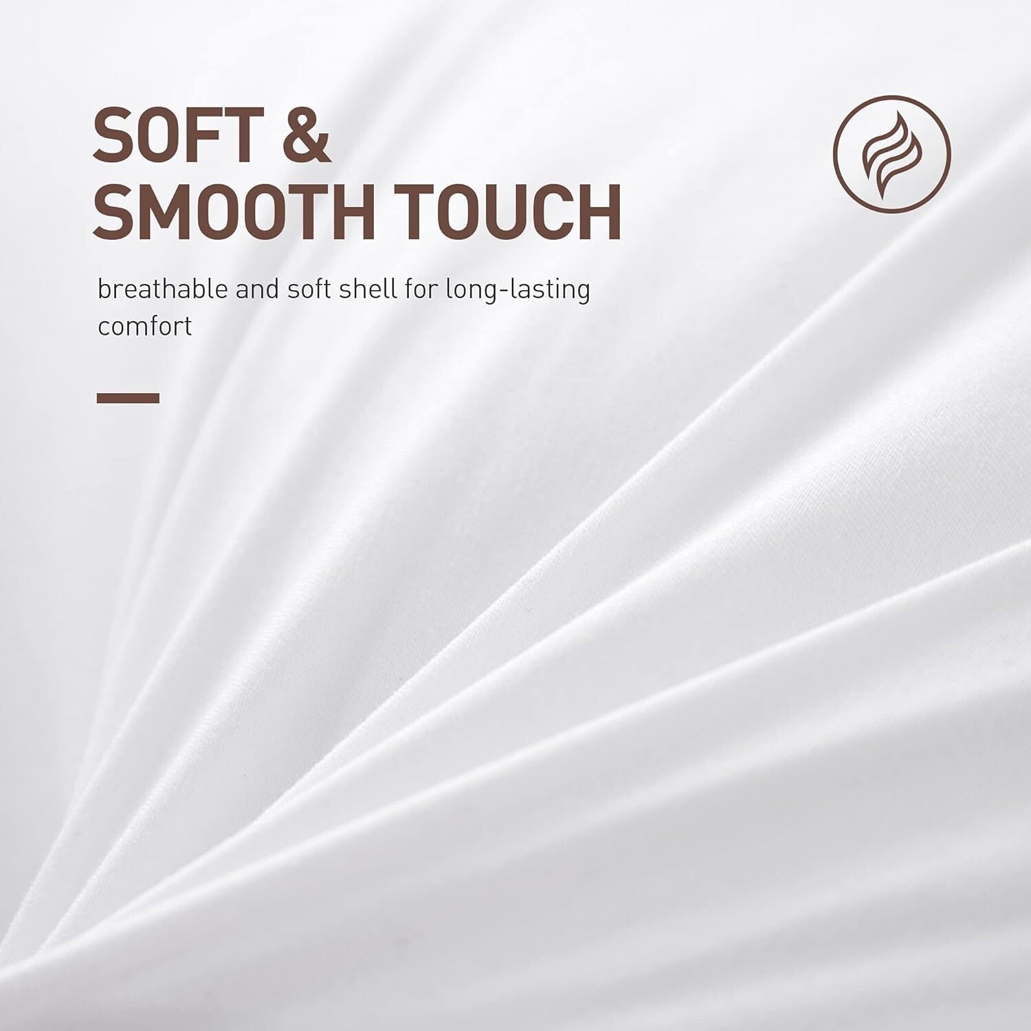 Comforting 20x60” Premium Body Pillow for Adults - Ideal for Pregnancy & Sleep