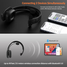 Load image into Gallery viewer, Long Battery Life Bluetooth Headset with Active Noise Cancellation for Truckers