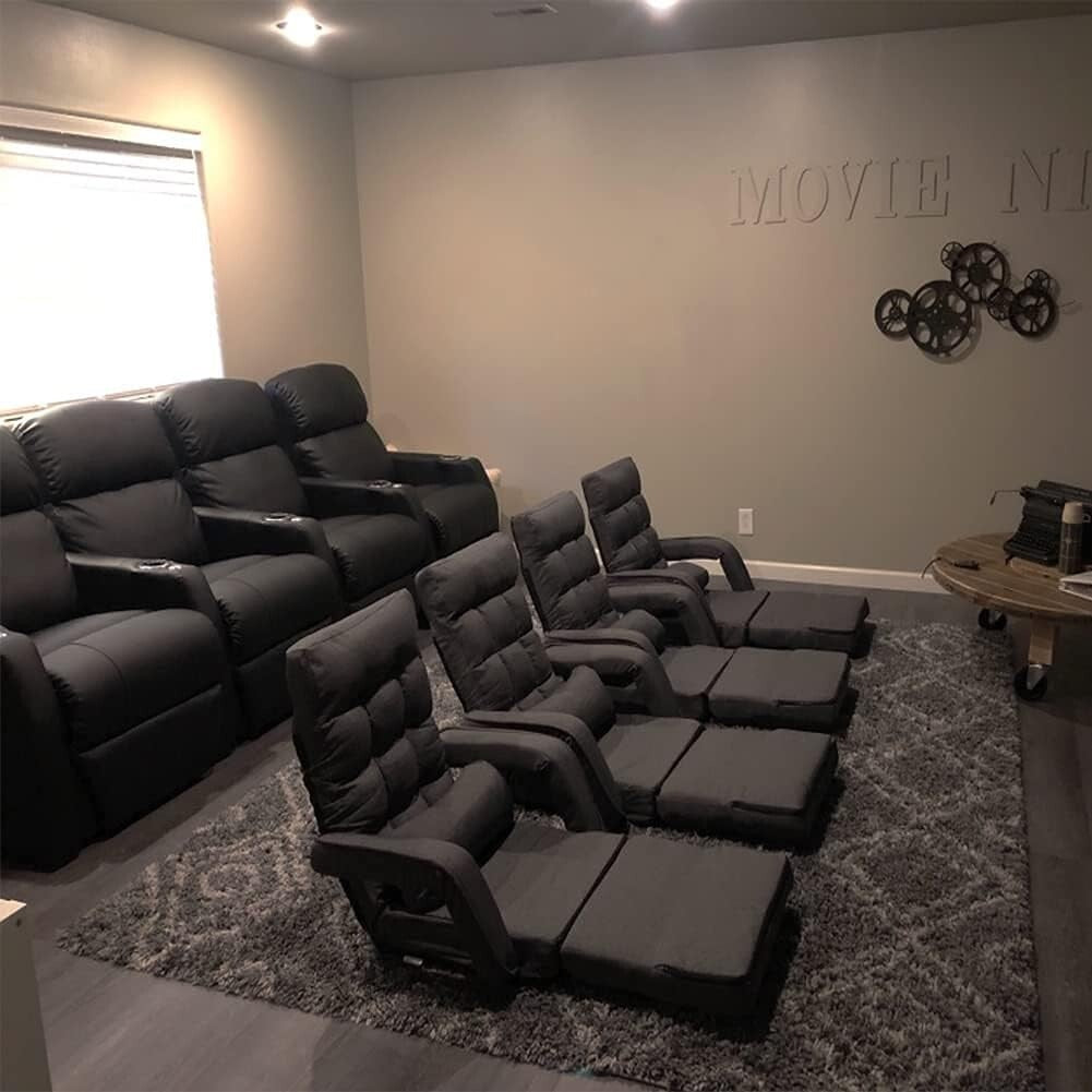 Compact Folding Gaming Chair with 42 Reclining Positions – Comfort Meets Style