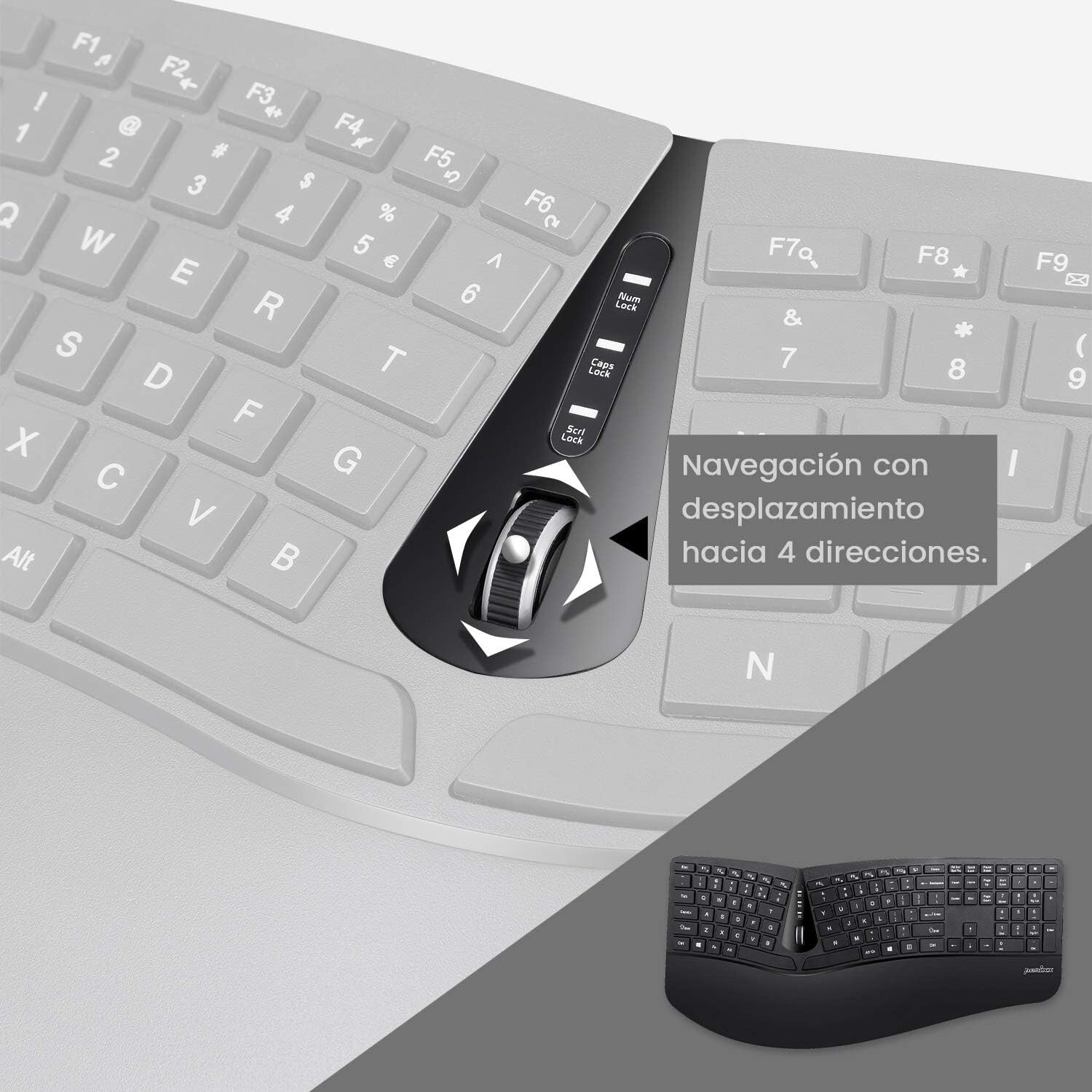 Wireless Ergonomic Keyboards & Vertical Mouse Combo for Comfort & Convenience