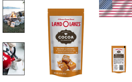 Delicious Salted Caramel Hot Cocoa Mix, 1.25 oz Pack of 72 – Easy Preparation